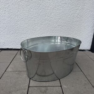 Getränkewanne Metal Silber