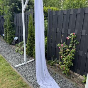 Traubogen Stoff weiß