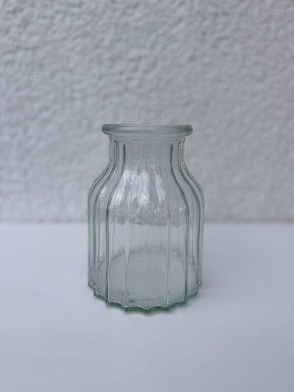 Vase gerillt klein