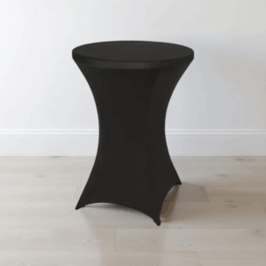 Stehtisch Hussen schwarz 80 cm